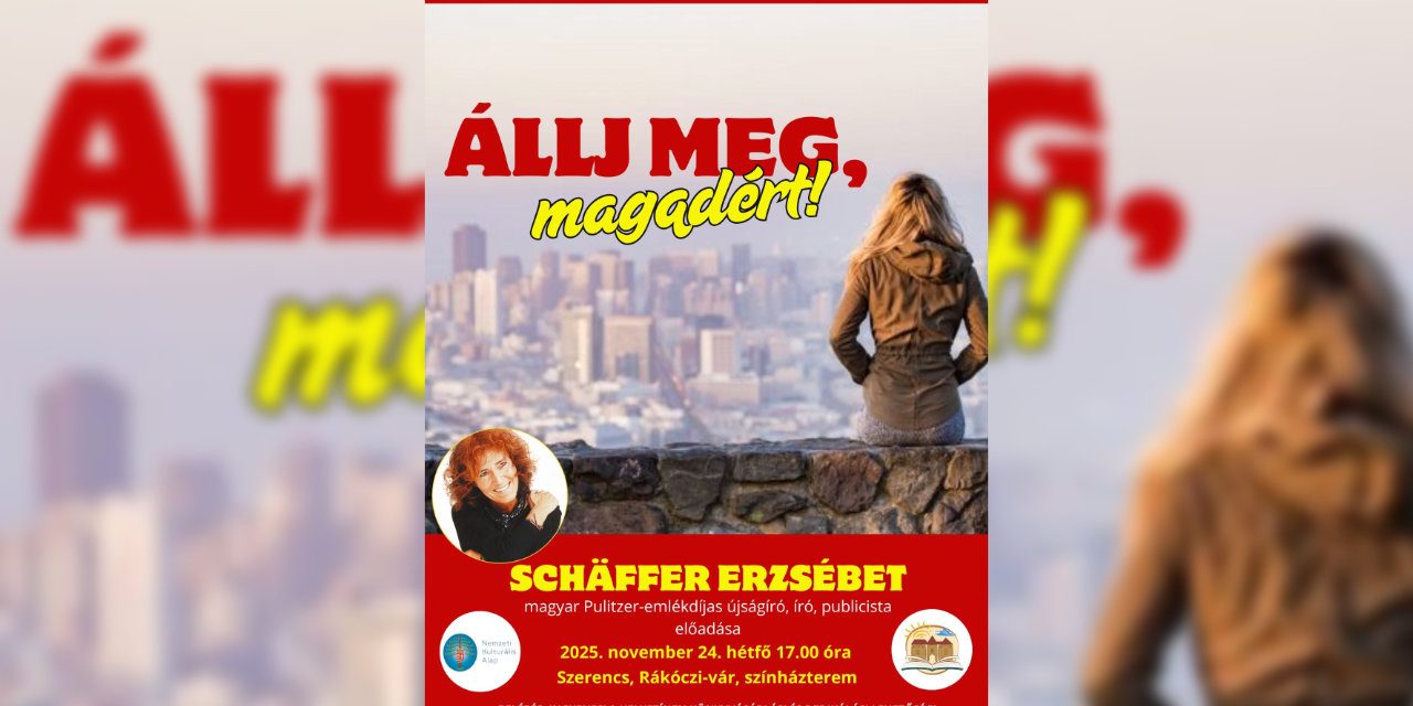 Állj meg magadért! – Schäffer Erzsébet