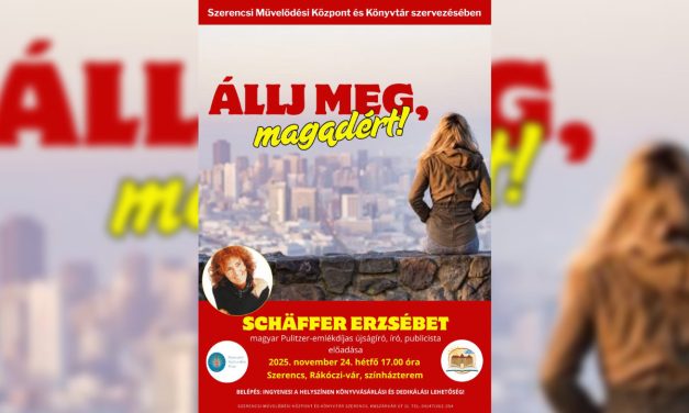 Állj meg magadért! – Schäffer Erzsébet