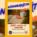 Könyvbarátok klubja – 2025.10.11.