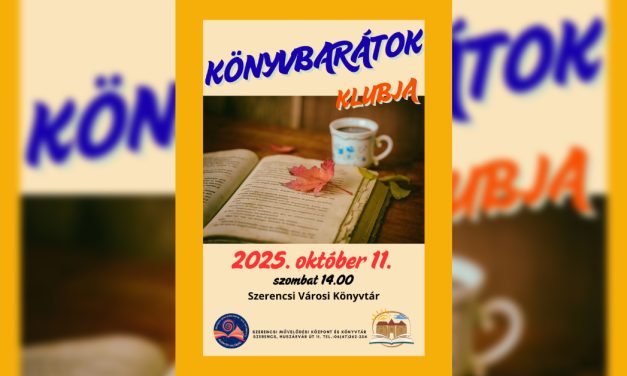 Könyvbarátok klubja – 2025.10.11.