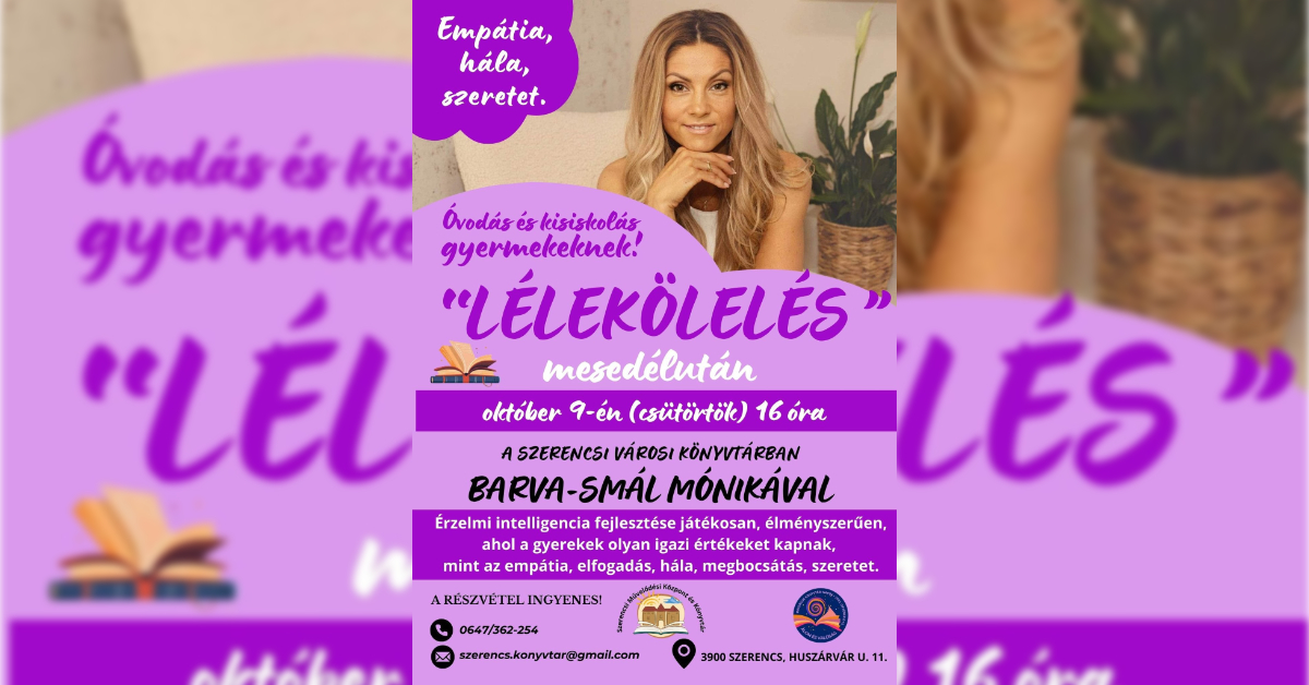 Lélekölelés mesedélután – 2025.10.09.