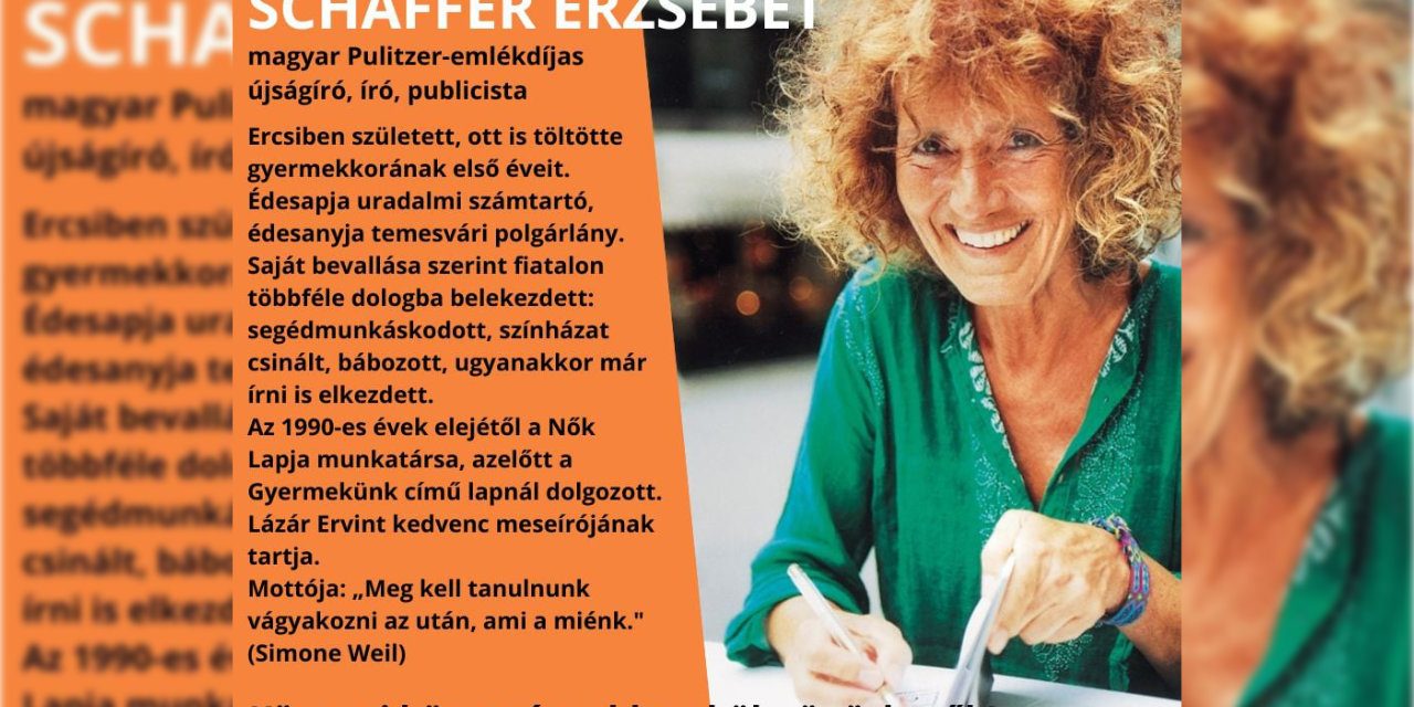 Schäffer Erzsébet könyvei a könyvtárban