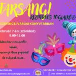 Farsangi kézműves foglalkozás – 2026. február 7.