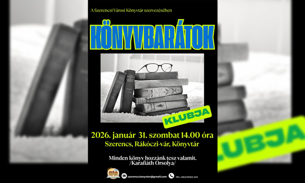 Könyvbarátok klubja – 2026. január 31.