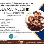 Olvass Velünk! – Olvasásnépszerűsítő programsorozat – 2026.
