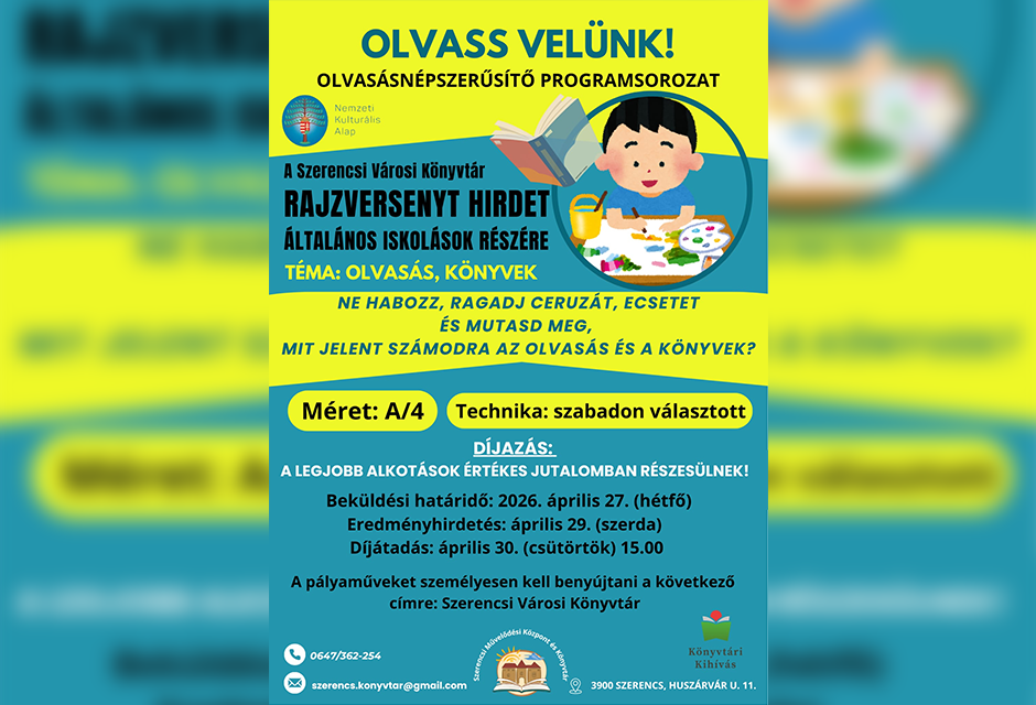 Olvass Velünk!