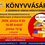 Könyvvásár – 2026. június 8-13.