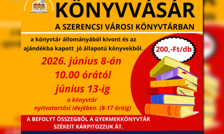Könyvvásár – 2026. június 8-13.