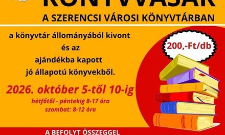 Könyvvásár – 2026. október