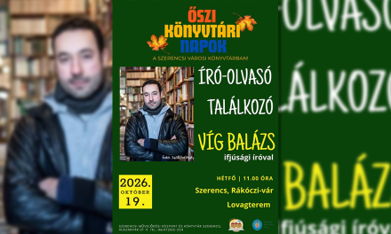 Víg Balázs – Író-olvasó találkozó